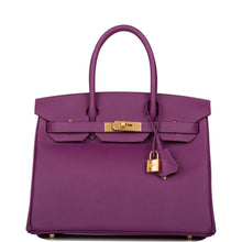 画像をギャラリービューアに読み込む, 【新品】エルメス バーキン30 |アネモネ、エプソムレザー、ゴールド金具
