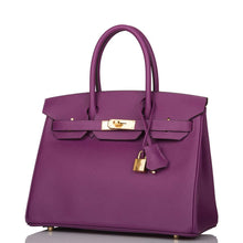 画像をギャラリービューアに読み込む, 【新品】エルメス バーキン30 |アネモネ、エプソムレザー、ゴールド金具