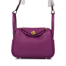 画像をギャラリービューアに読み込む, 【新品】エルメス リンディ ミニ 20 |アネモネ、スウィフトレザー、ゴールド金具