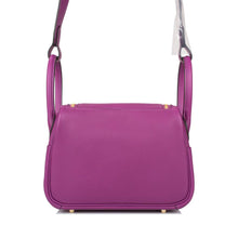 画像をギャラリービューアに読み込む, 【新品】エルメス リンディ ミニ 20 |アネモネ、スウィフトレザー、ゴールド金具