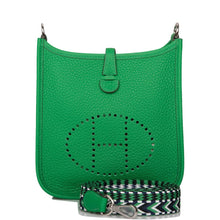 画像をギャラリービューアに読み込む, 【新品】エルメス バンブークレマンス エブリン TPM バッグ パラジウム金具