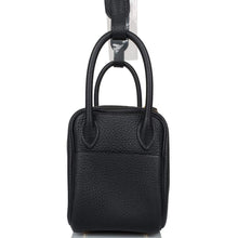 画像をギャラリービューアに読み込む, 【新品】エルメス リンディ ミニ 20 |ノワール、トリヨン クレマンス レザー、ゴールド金具