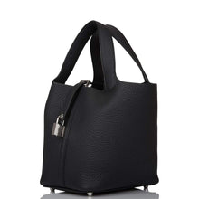 画像をギャラリービューアに読み込む, 【新品】エルメス ピコタンロック18 |ノワール、クレマンスレザー、パラジウム金具