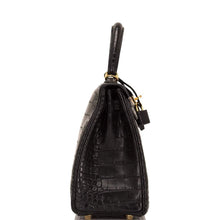 画像をギャラリービューアに読み込む, 【新品】エルメス ケリー ルトゥールヌ 25 |ノワール/ブラック、マットアリゲーター、ゴールドハードウェア