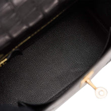 画像をギャラリービューアに読み込む, 【新品】エルメス ケリー ルトゥールヌ 25 |ノワール/ブラック、マットアリゲーター、ゴールドハードウェア