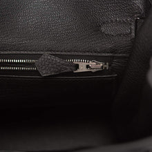 画像をギャラリービューアに読み込む, 【新品】エルメス ブラック トゴ バーキン 25cm パラジウム金具