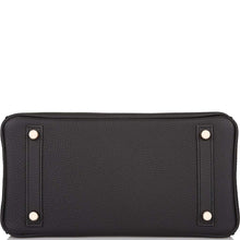 画像をギャラリービューアに読み込む, 【新品】エルメス ブラック トゴ バーキン 25cm ローズゴールド金具