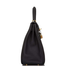 画像をギャラリービューアに読み込む, 【新品】エルメス ケリー ルトゥルヌ 32 |ノワール/ブラック、トゴレザー、ゴールド金具