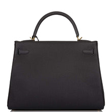 画像をギャラリービューアに読み込む, 【新品】エルメス ケリー ルトゥルヌ 32 |ノワール/ブラック、トゴレザー、ゴールド金具