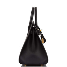 画像をギャラリービューアに読み込む, 【新品】エルメス ブラック ヴォーマダムセリエ バーキン 25cm ゴールド金具