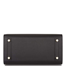 画像をギャラリービューアに読み込む, 【新品】エルメス ブラック ヴォーマダムセリエ バーキン 25cm ゴールド金具