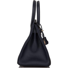 画像をギャラリービューアに読み込む, 【新品】エルメス バーキン30 |ブルーインディゴ、エプソムレザー、ローズゴールド金具