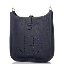 画像をギャラリービューアに読み込む, 【新品】エルメス ブルーニュイクレマンス エブリンTPMバッグ パラジウム金具