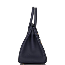 画像をギャラリービューアに読み込む, 【新品】エルメス バーキン30 |ブルーニュイ、トゴレザー ゴールド金具