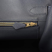 画像をギャラリービューアに読み込む, 【新品】エルメス バーキン30 |ブルーニュイ、トゴレザー ゴールド金具