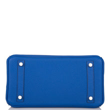画像をギャラリービューアに読み込む, 【新品】エルメス ブルーロイヤルヴェルソ トゴ バーキン 25cm パラジウム金具