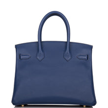 画像をギャラリービューアに読み込む, 【新品】エルメス バーキン30 |ブルー サファイア、トリヨン ノヴィーロ、ゴールド ハードウェア