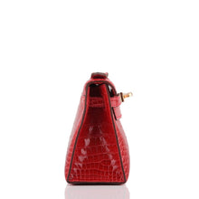 画像をギャラリービューアに読み込む, 【NEW】エルメス ケリーミニ ミニ ポシェット |ブレイズ、シャイニーアリゲーター、ゴールドハードウェア