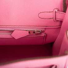 画像をギャラリービューアに読み込む, 【愛用ミント】エルメス バブルガム 5P エプソン バーキン 25cm パラジウム金具