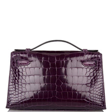 画像をギャラリービューアに読み込む, 【NEW】エルメス ケリーミニ ミニ ポシェット |カシス、シャイニーアリゲーター、ゴールド金具