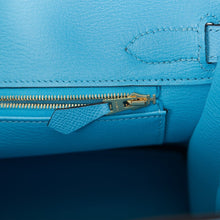 画像をギャラリービューアに読み込む, 【新品】エルメス バーキン30 |セレステ、エプソムレザー、ゴールド金具