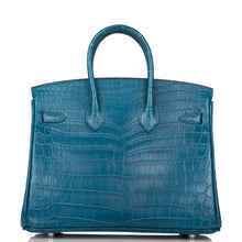 画像をギャラリービューアに読み込む, 【新品】エルメス コルベール マット ニロティカス クロコダイル バーキン 25cm パラジウム金具
