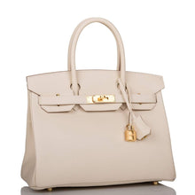 画像をギャラリービューアに読み込む, 【新品】エルメス バーキン30 |クレイ、エプソムレザー、ゴールド金具