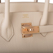 画像をギャラリービューアに読み込む, 【新品】エルメス バーキン30 | Craie、トゴレザー、ローズゴールド金具