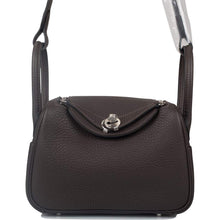 画像をギャラリービューアに読み込む, 【新品】エルメス リンディ ミニ 20 |エベヌ、トリヨンクレマンスレザー、パラジウム金具