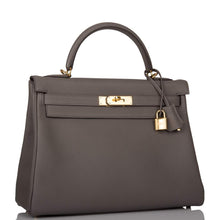 画像をギャラリービューアに読み込む, 【新品】エルメス ケリー ルトゥルヌ 32 |エタン、トゴレザー、ゴールド金具
