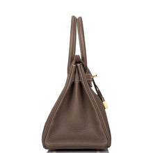 画像をギャラリービューアに読み込む, 【新品】エルメス バーキン30 |エトープ、クレマンスレザー、ゴールド金具