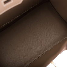 画像をギャラリービューアに読み込む, 【新品】エルメス エトゥープ トゴ バーキン 25cm ゴールド金具