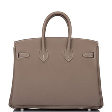 画像をギャラリービューアに読み込む, 【新品】エルメス エトゥープ トゴ バーキン 25cm パラジウム金具