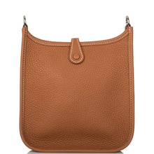 画像をギャラリービューアに読み込む, 【新品】エルメス ゴールド クレマンス エブリン TPM バッグ パラジウム金具