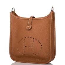 画像をギャラリービューアに読み込む, 【新品】エルメス ゴールド クレマンス エブリン TPM バッグ パラジウム金具