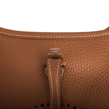 画像をギャラリービューアに読み込む, 【新品】エルメス ゴールド クレマンス エブリン TPM バッグ パラジウム金具