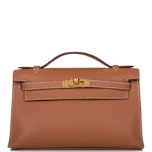 画像をギャラリービューアに読み込む, 【NEW】エルメス ケリーミニ ミニ ポシェット |ゴールド、スウィフトレザー、ゴールド金具