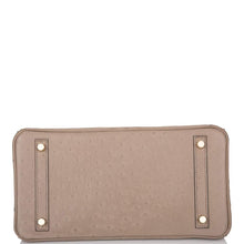 画像をギャラリービューアに読み込む, 【新品】エルメス バーキン30 |グリアスファルト、オーストリッチレザー、ゴールド金具