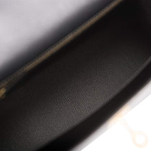 画像をギャラリービューアに読み込む, 【新品】エルメス ケリーセリエ25 |ホースシュー スタンプ (HSS)、バイカラー: ノワールとクレイ、エプソム レザー、ブラッシュ ゴールド ハードウェア