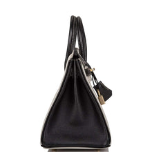 画像をギャラリービューアに読み込む, 【新品】エルメス 馬蹄スタンプ(HSS) バイカラー グリパールとブラックシェーブル バーキン 25cm パーマブラ金具