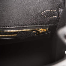 画像をギャラリービューアに読み込む, 【新品】エルメス 馬蹄スタンプ(HSS) バイカラー グリパールとブラックシェーブル バーキン 25cm パーマブラ金具