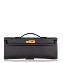 画像をギャラリービューアに読み込む, 【新品】エルメス ケリーカット |ホースシュー スタンプ (HSS)、ブラック、エプソム レザー、ゴールド金具