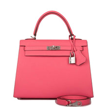 画像をギャラリービューアに読み込む, <transcy>【NEW】エルメス ホースシュー スタンプ(HSS) ローズ アザリー ヴェルソ エプソム セリエ ケリー 25cm パラジウム金具</transcy>