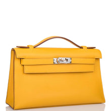 画像をギャラリービューアに読み込む, 【NEW】エルメス ケリーミニ ミニ ポシェット |ジョーヌ アンブル、スウィフト レザー、パラジウム ハードウェア