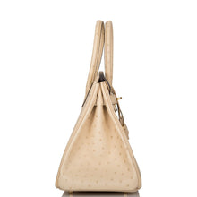 画像をギャラリービューアに読み込む, 【中古】エルメス バーキン30 |パルケミン、オーストリッチレザー、ゴールド金具