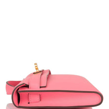 画像をギャラリービューアに読み込む, 【新品】エルメス ケリーカット |ローズアザリー、スウィフトレザー、ゴールド金具