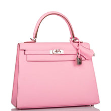 画像をギャラリービューアに読み込む, <transcy>【NEW】エルメス ローズコンフェッティ エプソム セリエ ケリー 25cm パラジウム金具</transcy>