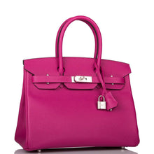 画像をギャラリービューアに読み込む, 【新品】エルメス バーキン30 |ローズプールプレ、エプソムレザー、パラジウム金具