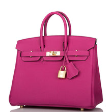 画像をギャラリービューアに読み込む, 【新品】エルメス ローズプールプレ トゴ バーキン 25cm ゴールド金具