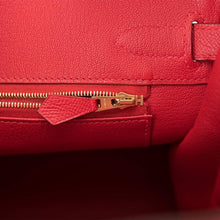 画像をギャラリービューアに読み込む, 【新品】エルメス バーキン30 |ルージュ カザック、エプソム レザー、ゴールド金具